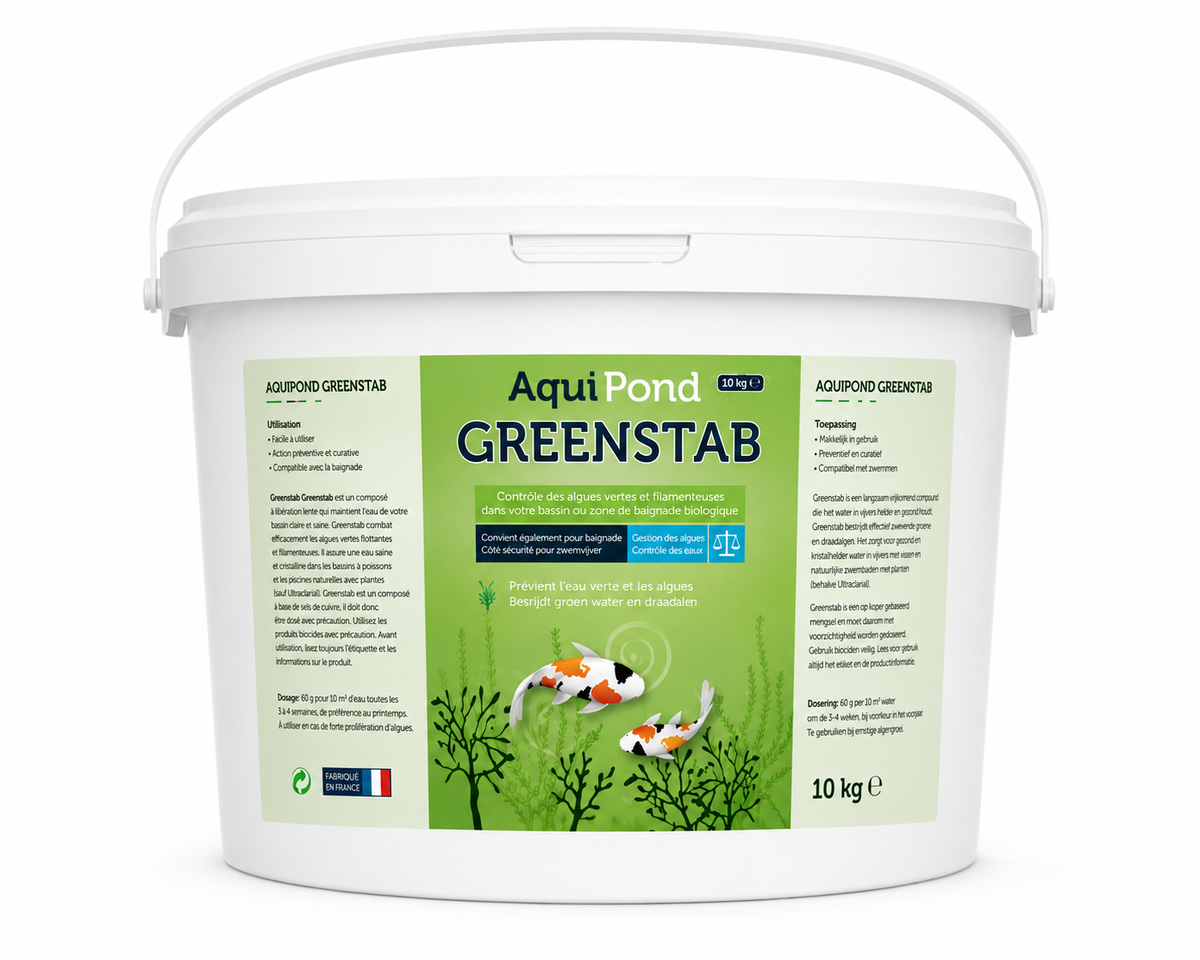 Aquipond Greenstab 10KG - Behandlung gegen Algen