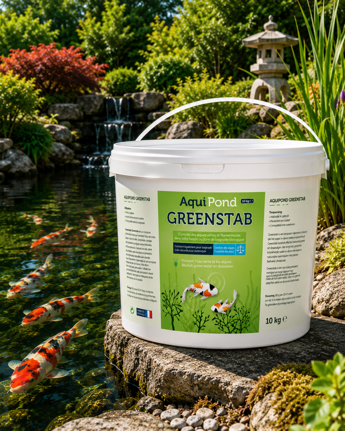 Aquipond Greenstab 10KG - Behandlung gegen Algen