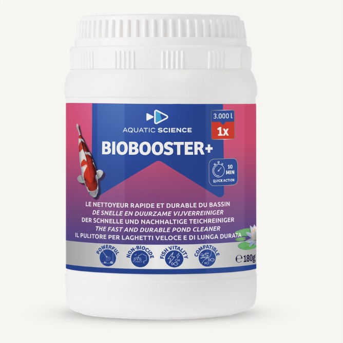 Biobooster+ pour 3m³ - Le nettoyeur du bassin