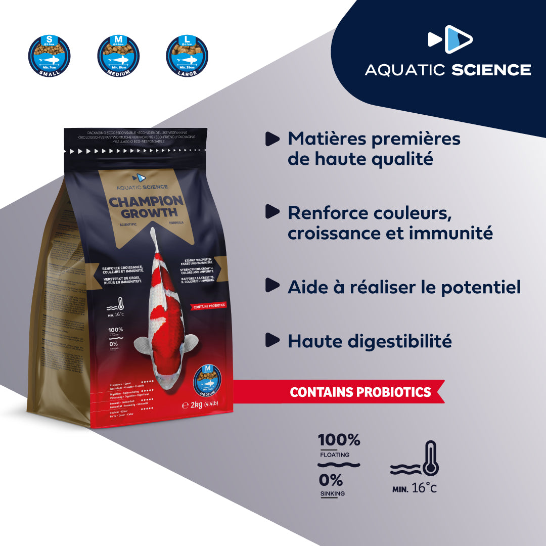 Aquatic Science Champion Growth Large 9,5kg — vue 2
