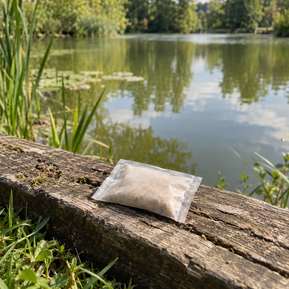 Aquipond Bacto Lake 100 g – Bactéries pour une eau claire en étang naturel (100 m²)