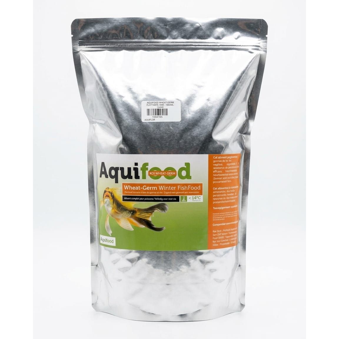 Aquifood Wheat-Germ 6 mm – 8 000 ml / 3,4 kg – Nourriture koïs saison fraîche