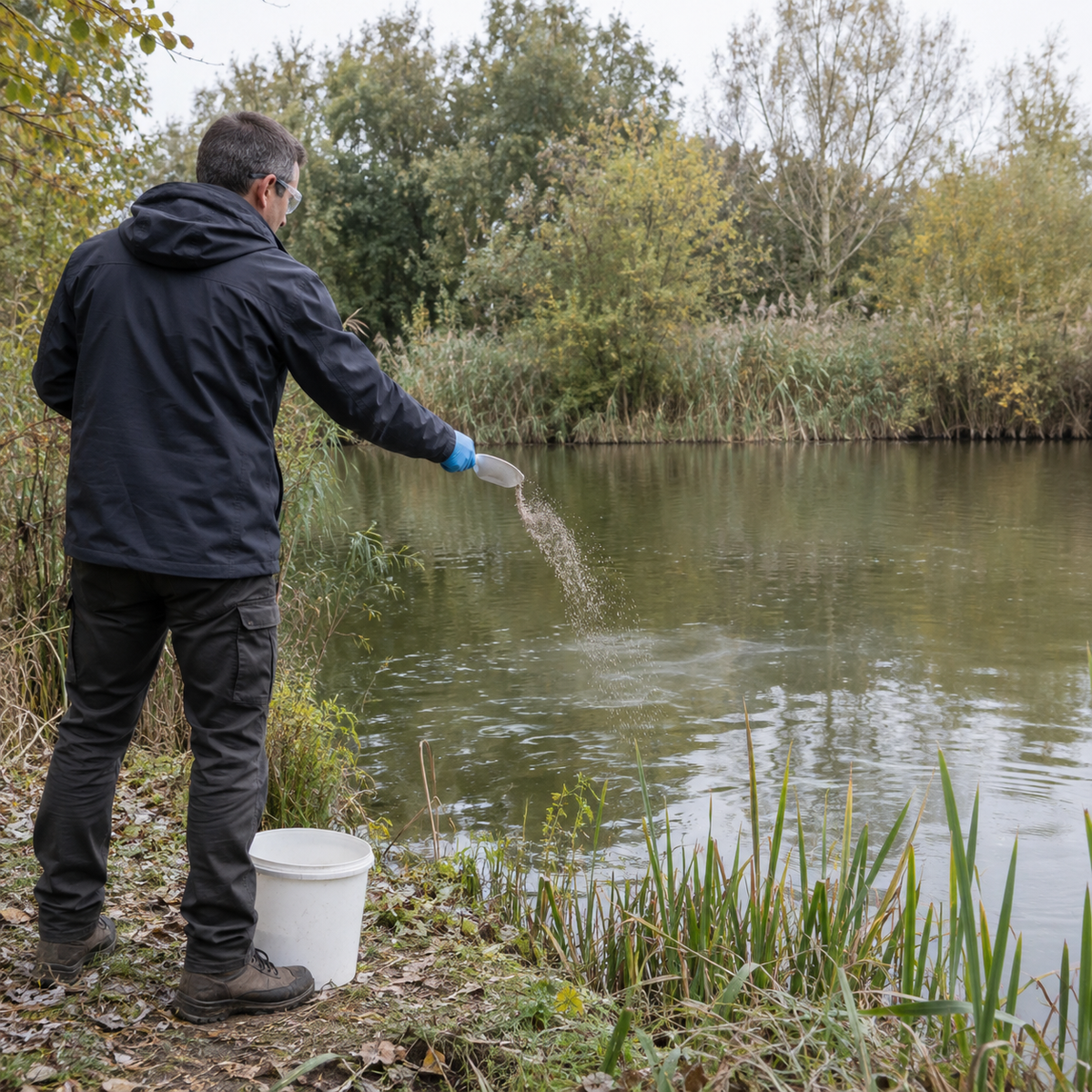 Aquipond Bactovase 1 à 25 kg – Bactéries pour réduire la vase en étang naturel