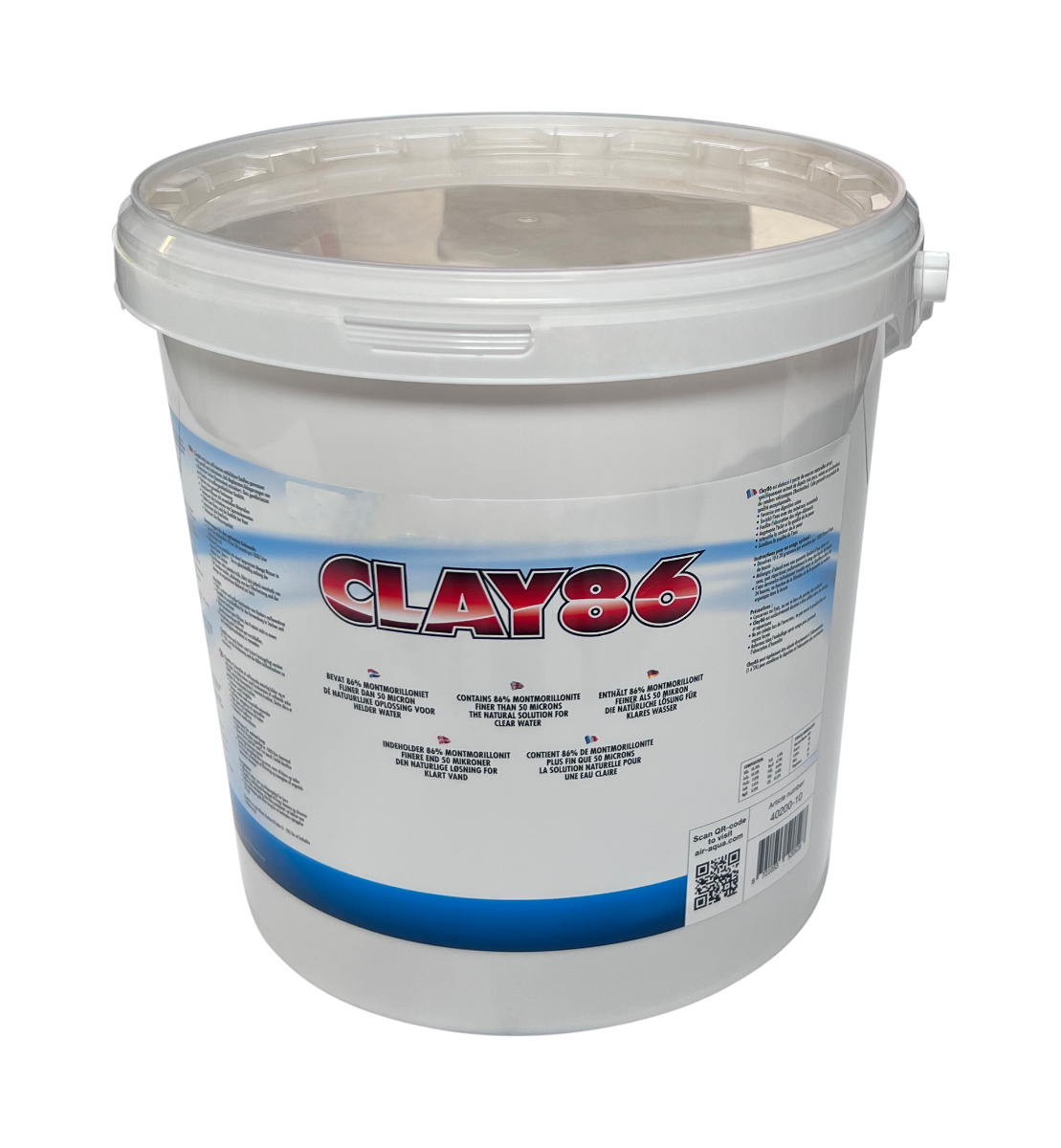 Clay86 7.5 kg — Aquitechnics — vue 1