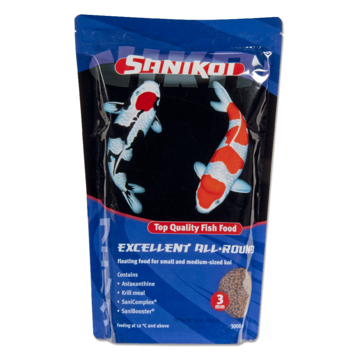 Nourriture pour poissons Excellent All-Round 3 mm 3 l - SaniKoi