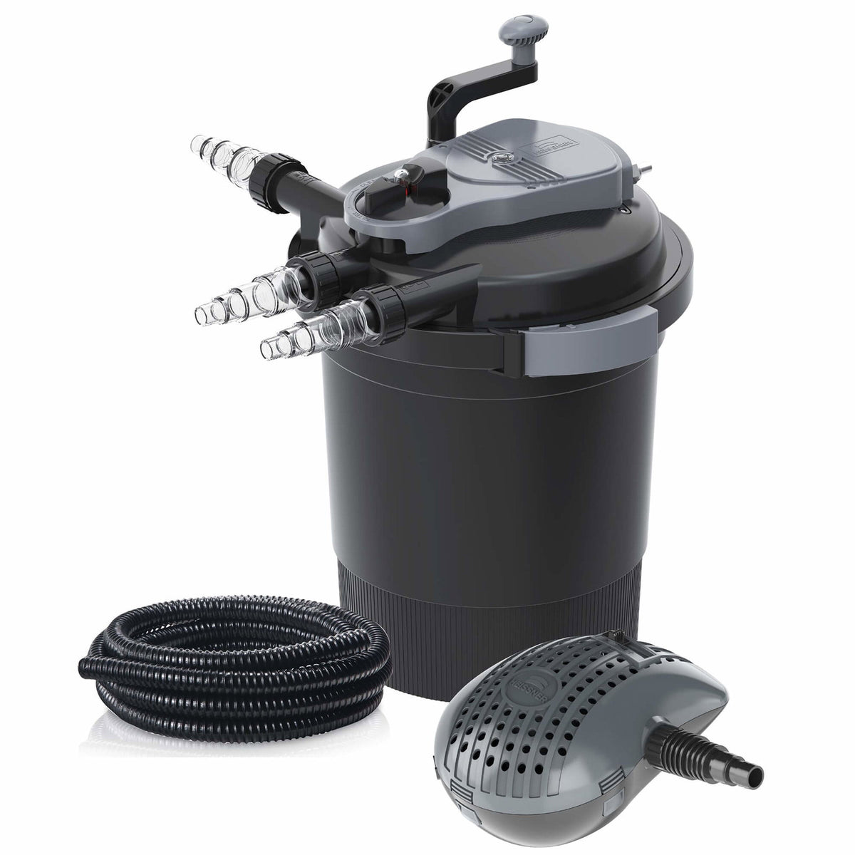 Kit filtre sous pression Heissner – 20 000 l, UVC 24 W