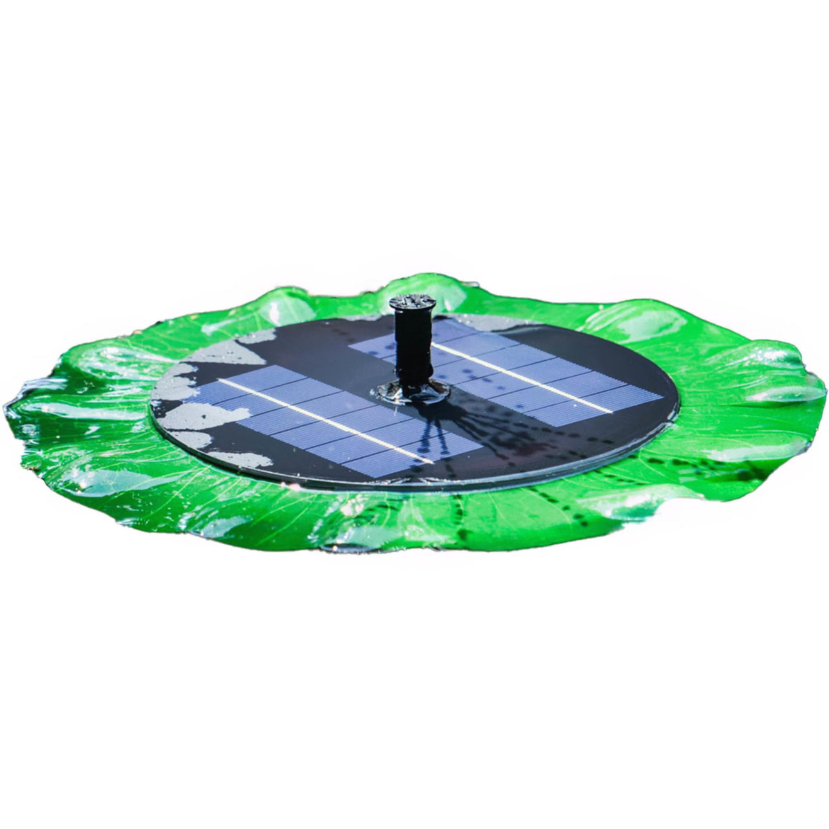 Île-fontaine solaire Heissner en forme de nénuphar – 150 l/h