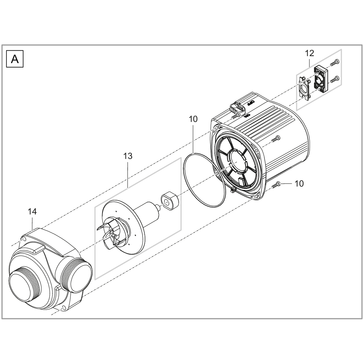 Oase Pièces détachées pour Oase Aquamax Eco Premium 5000