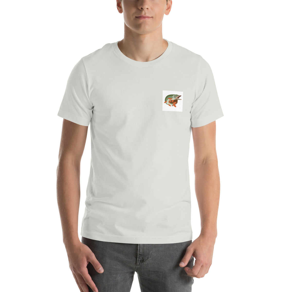 Le Brochet de Nicolas - T-shirt Aquiflor