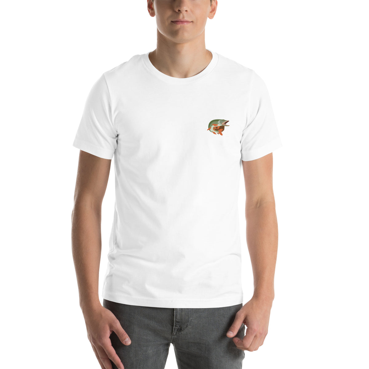 Le Brochet de Nicolas - T-shirt Aquiflor