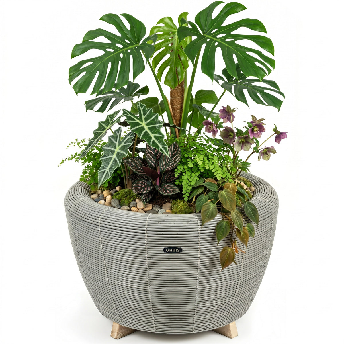 Jardinière Orbis Planter taupe - Velda