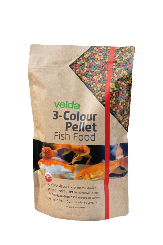 Nourriture pour poissons 3-Colour Pellet Food 1000 ml - Velda