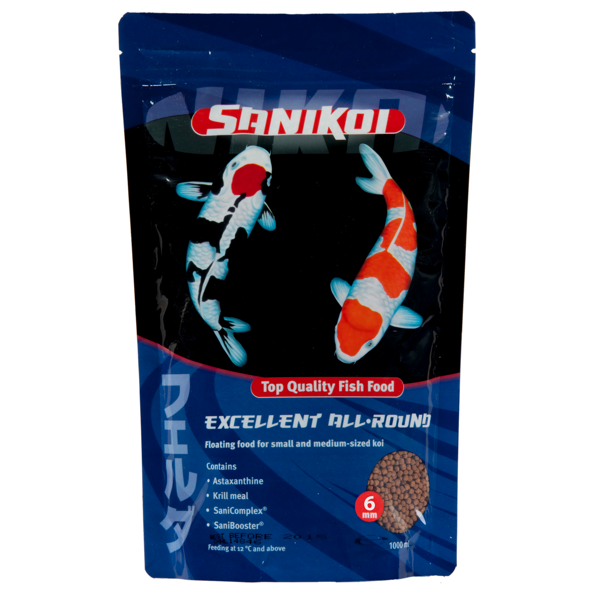 Nourriture pour poissons Excellent All-Round 6 mm 1 l - SaniKoi