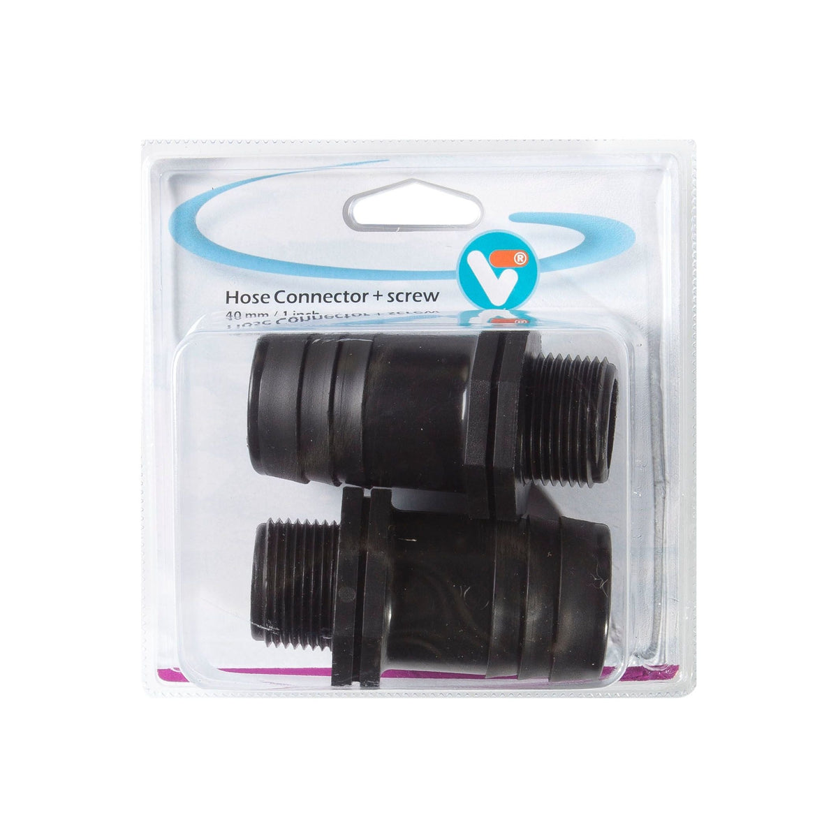 Raccord de tuyau + filetage 40 mm 1 pouce - Velda