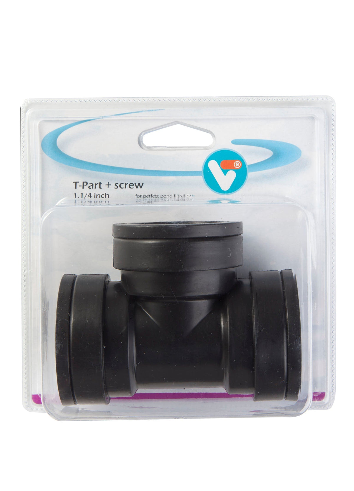 Raccord en T + filetage 1.1/4 pouce - Velda