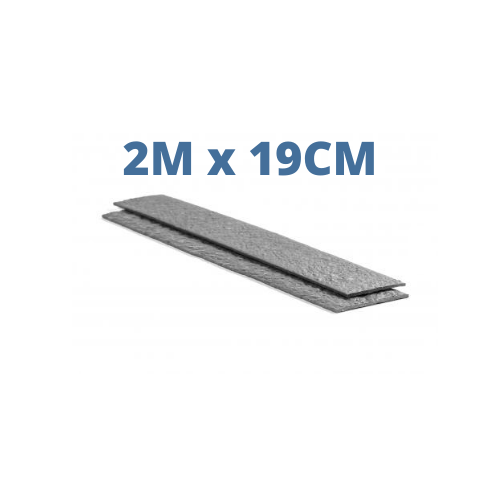 ECOO Bordures de bassin Ecolat droite Gris - 2M x 19CM x 0.7CM - Bordure de bassin ECOO 5400909016235 55068