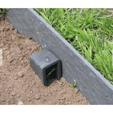 ECOO Bordures de bassin Ecolat droite Gris - 3M x 14CM x 0.7CM - Bordure de bassin ECOO 5400909002375 55060
