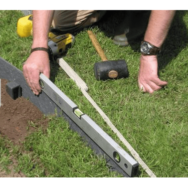 ECOO Bordures de bassin Ecolat enroulée Gris - 25M x 19CM x 0.7CM - Bordure de bassin ECOO 5400909016211 55072
