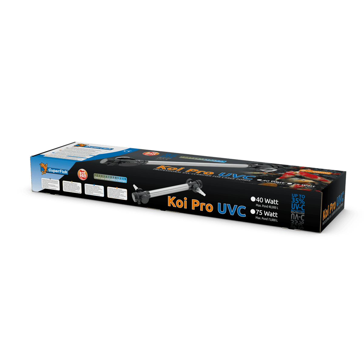 Superfish Appareils à UV Koi Pro RVS 40W - T5 Appareil à UV-C - Superfish 8715897244377 06010240