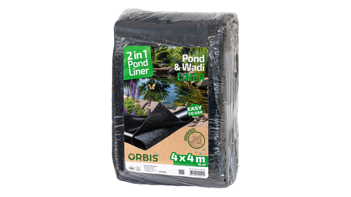Bâche avec feutre intégré 2-in-1 Pond Liner 4 x 4 m - Velda