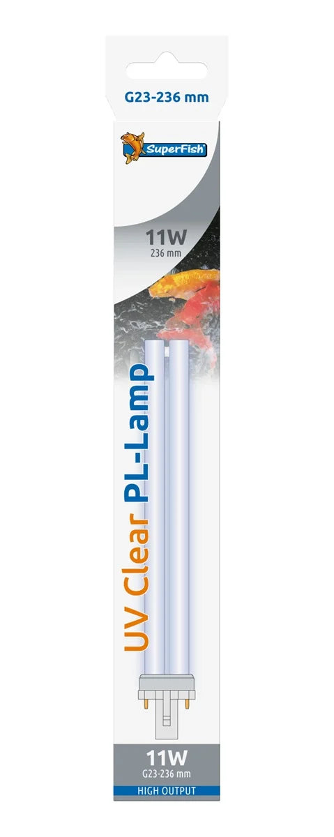 Superfish UV-C bulb - PL - 11W - G23-236MM