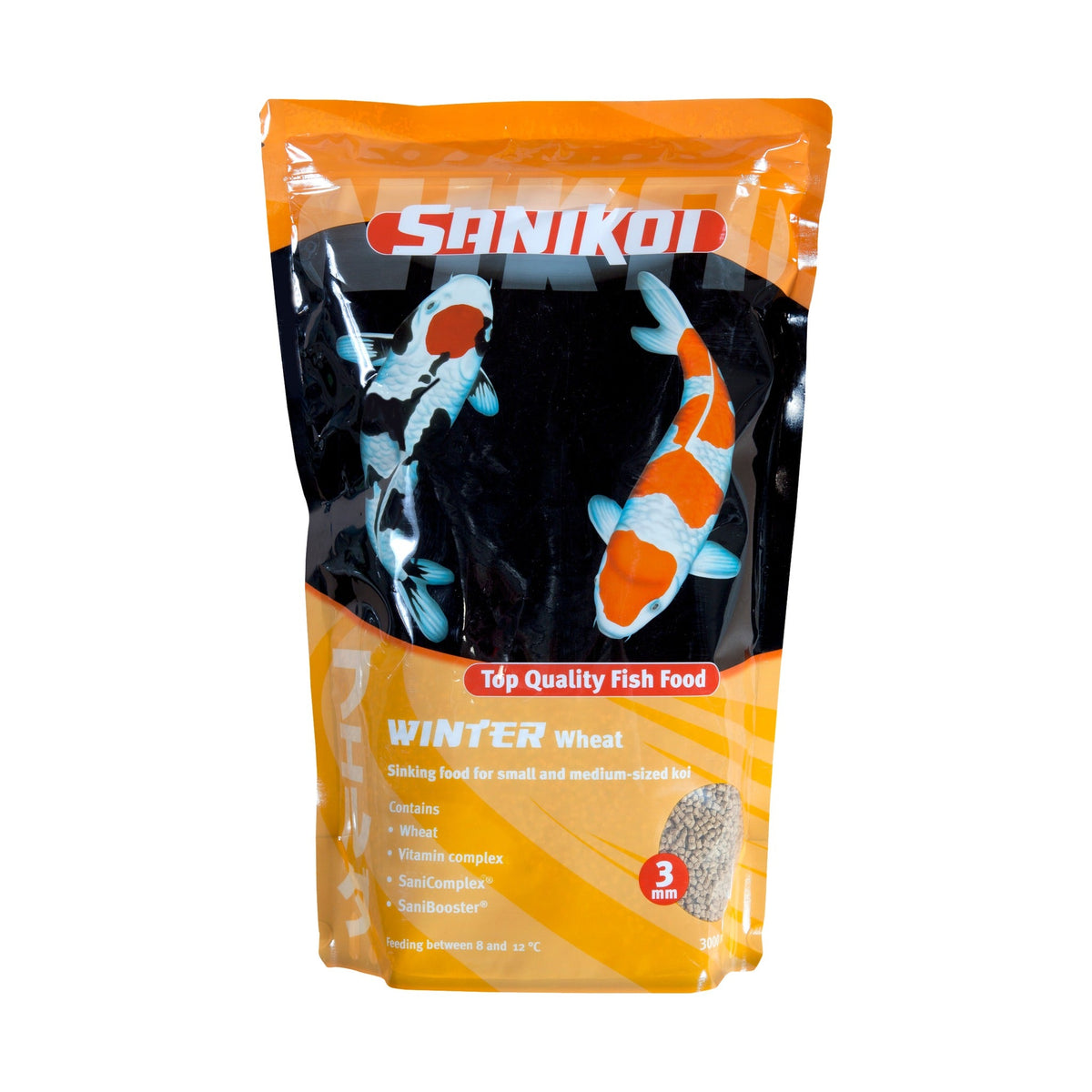 Nourriture pour poissons Winter Wheat Germs Food 3 mm 3 l - SaniKoi
