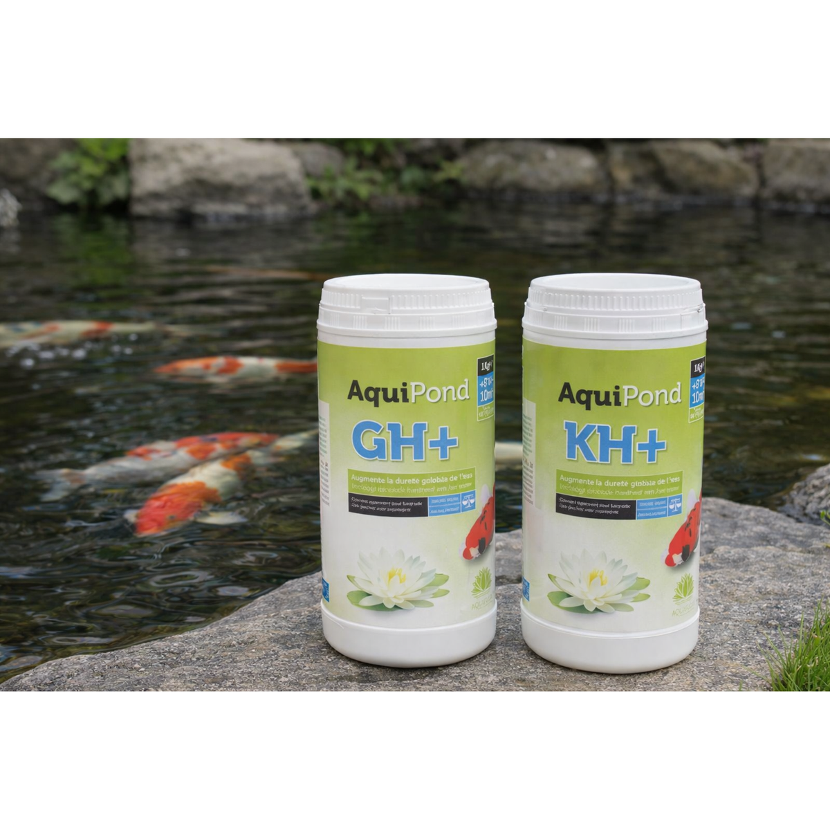 Aquipond KH+ 1 kg – Minéraux pour augmenter la dureté carbonatée (KH) du bassin