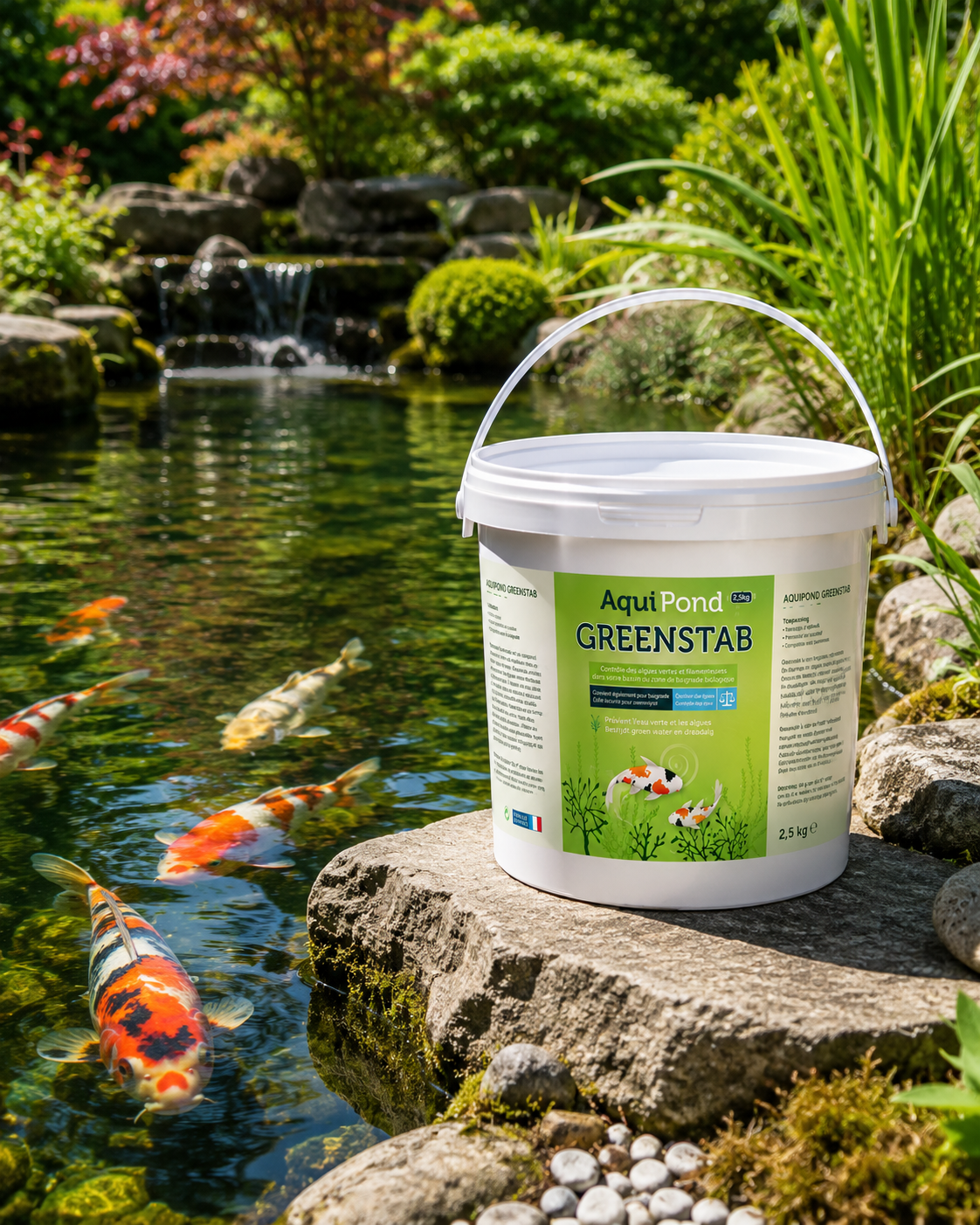 Aquipond Greenstab 2,5KG - Traitement contre les algues