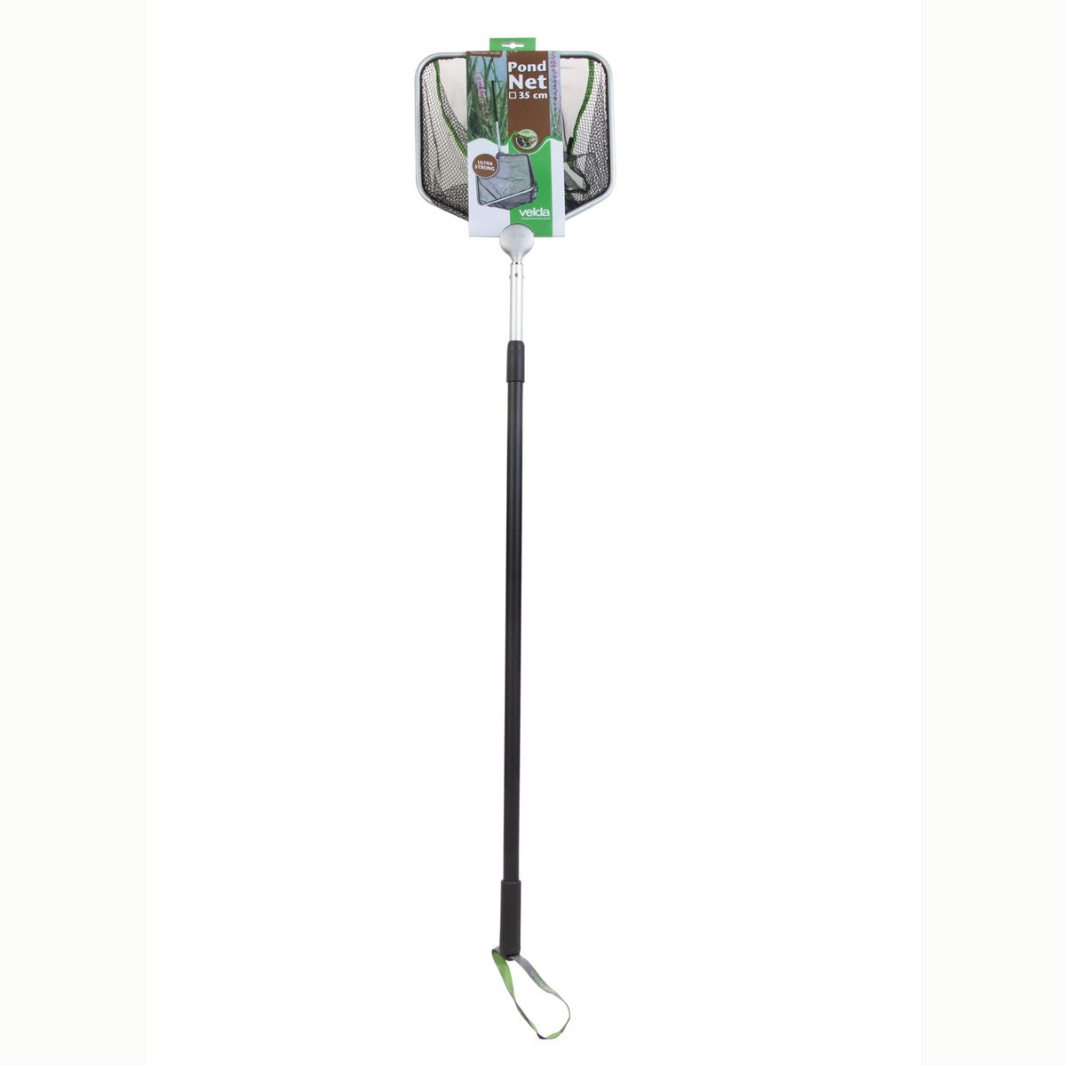 Épuisette Pond Net carrée 35 cm avec manche - Velda