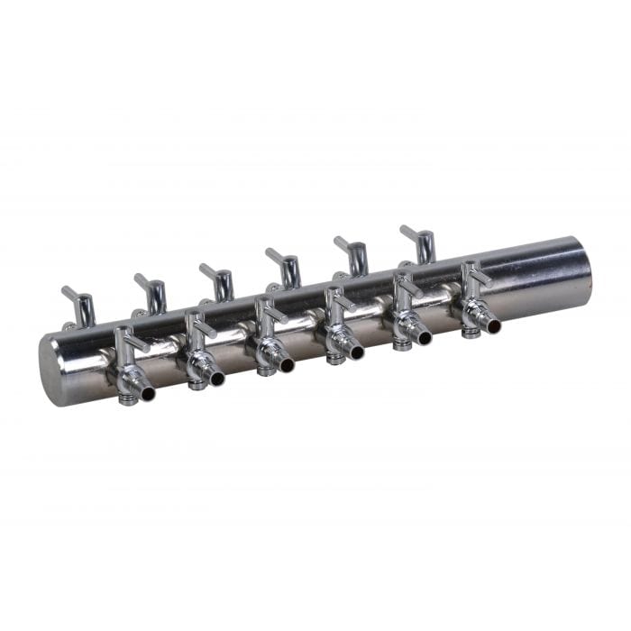 Vanne pour pompe à air 4mm Ø18mm - 5/6/10/12/18 voies - Aquaforte