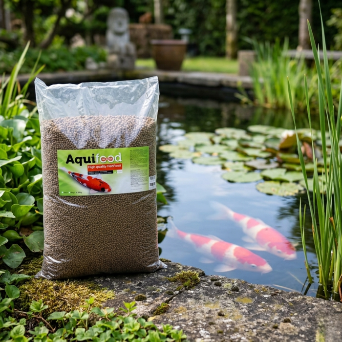Aquifood Premium - Mini 2-3mm 10kg - Nourriture haute qualité pour toute la saison