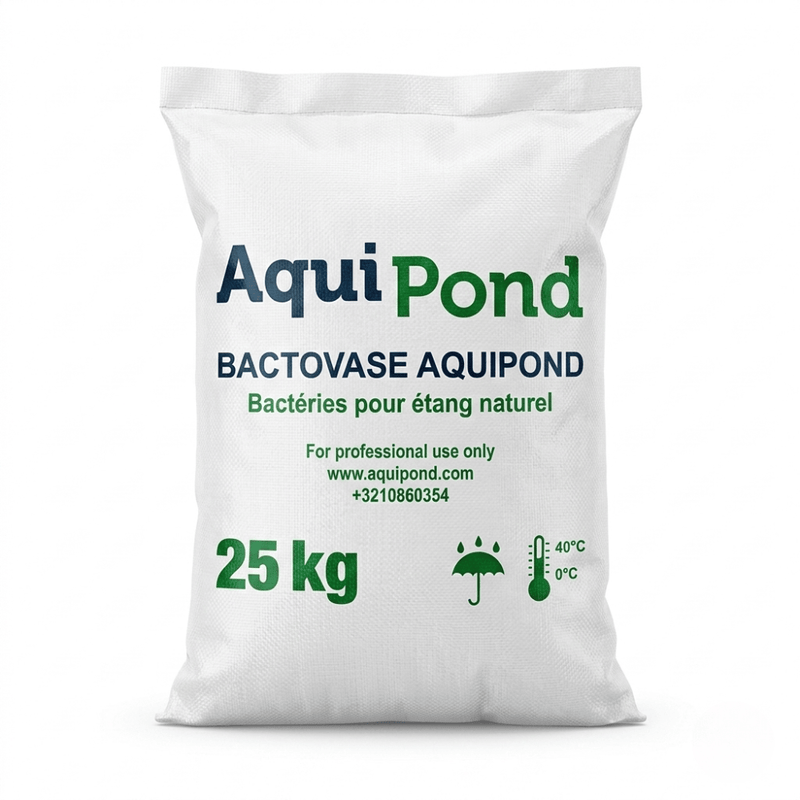 Aquipond Bactovase - Permet de réduire la vase en étang naturel