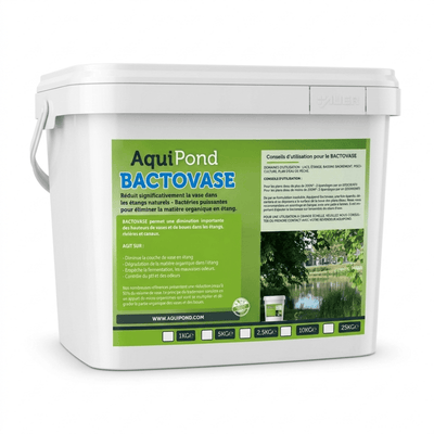 Aquipond Bactovase - Permet de réduire la vase en étang naturel