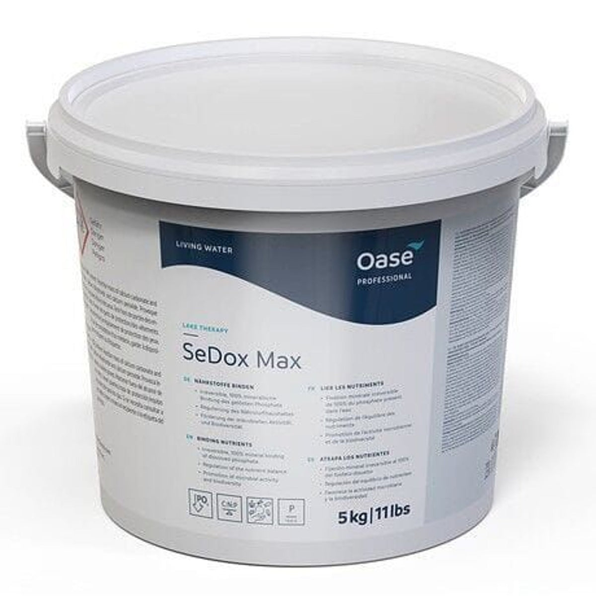 Aquipond by OASE SeDox Max – Capteur de phosphore pour étang & plan d'eau (5 à 25 kg)