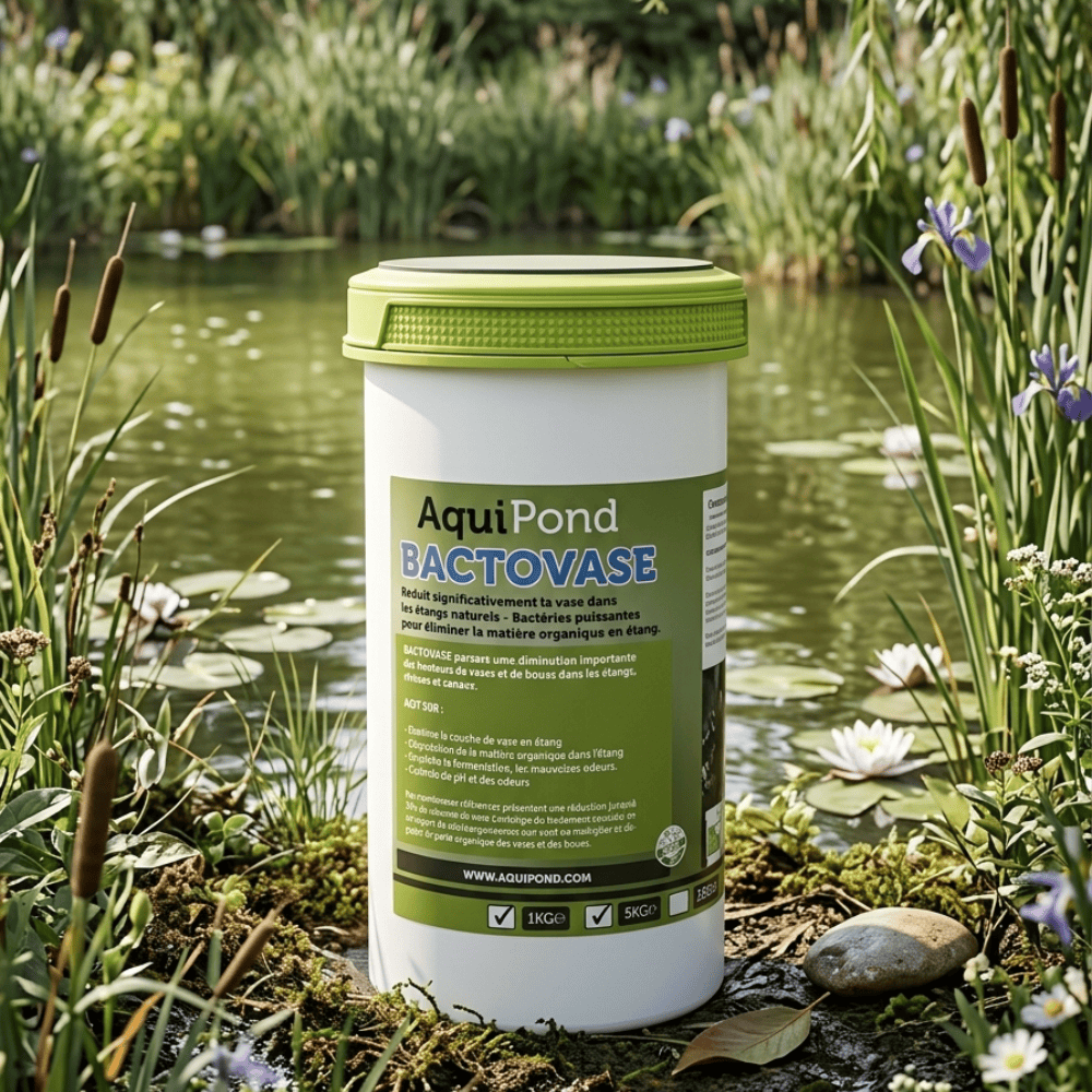Aquipond Bactovase 1 à 25 kg – Bactéries pour réduire la vase en étang naturel