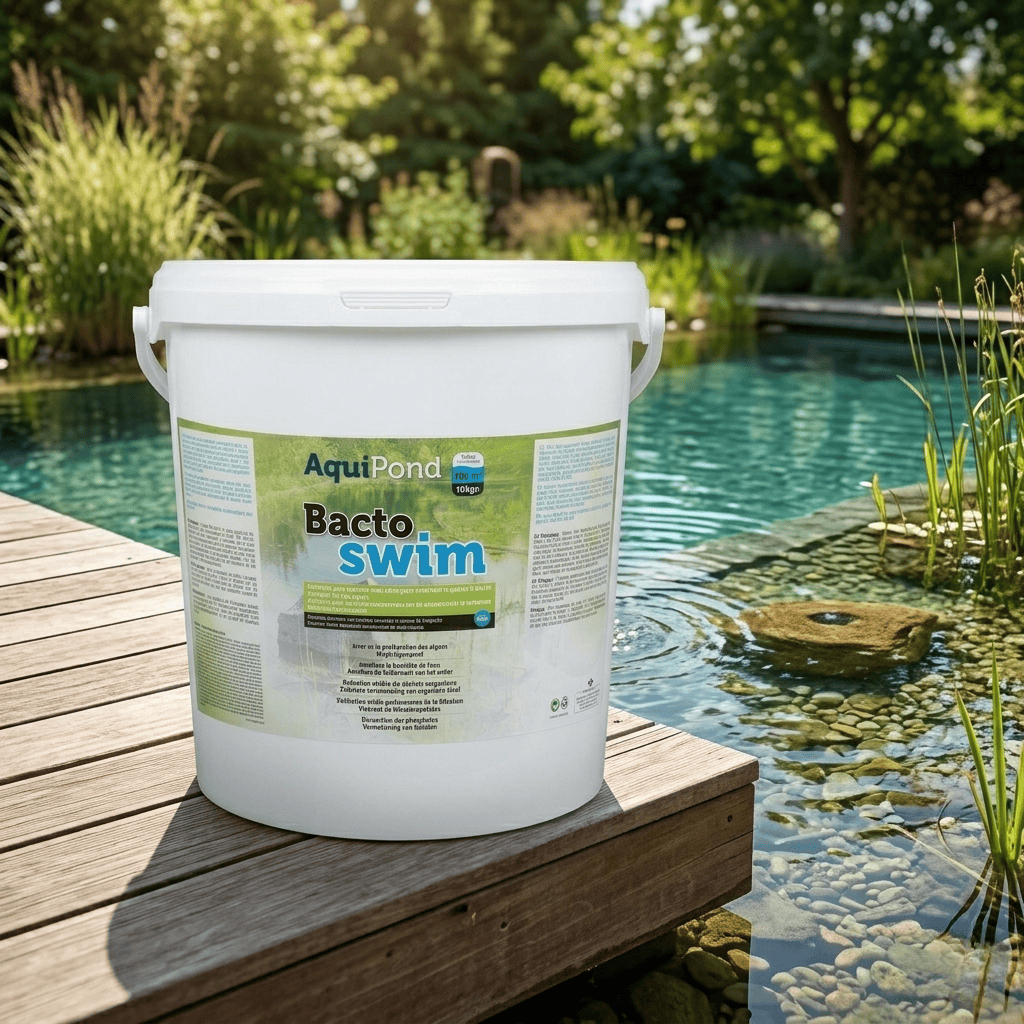 Aquipond BactoSwim 10 kg – Bactéries pour piscine naturelle (50 à 100 m²)