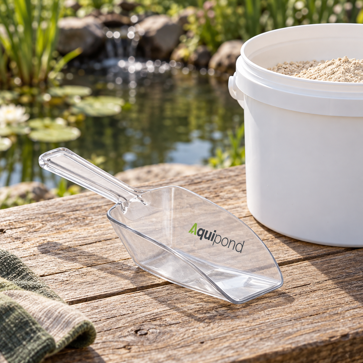 Aquipond Pelle à bactéries – Pour épandre facilement bactéries et Nautex