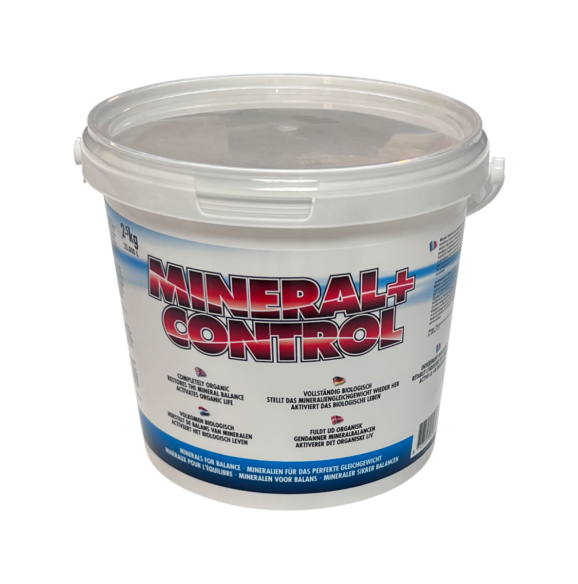 Mineral+ Control 2.5 kg (KH & GH) — Aquitechnics — vue 1