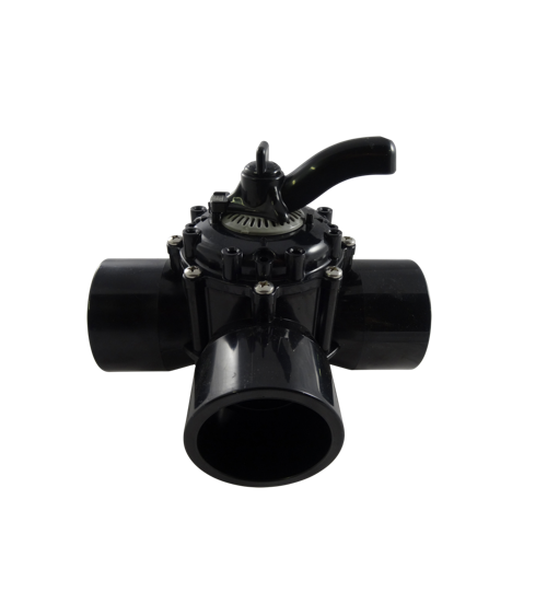 Vanne 3 voies 2.5"/3" — Aquitechnics — vue 1