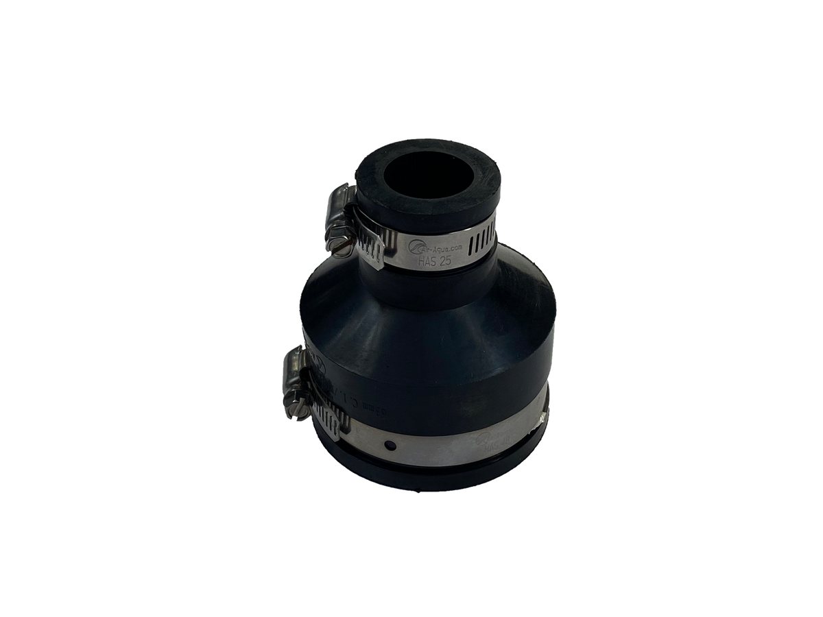 Manchon réducteur souple caoutchouc 63x25 mm — Aquitechnics — vue 1