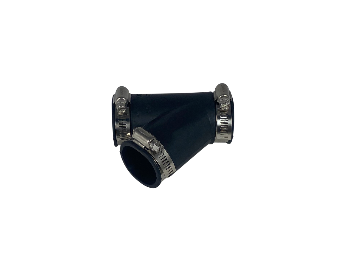 Pièce en Y en EPDM souple 40 mm — Aquitechnics — vue 1