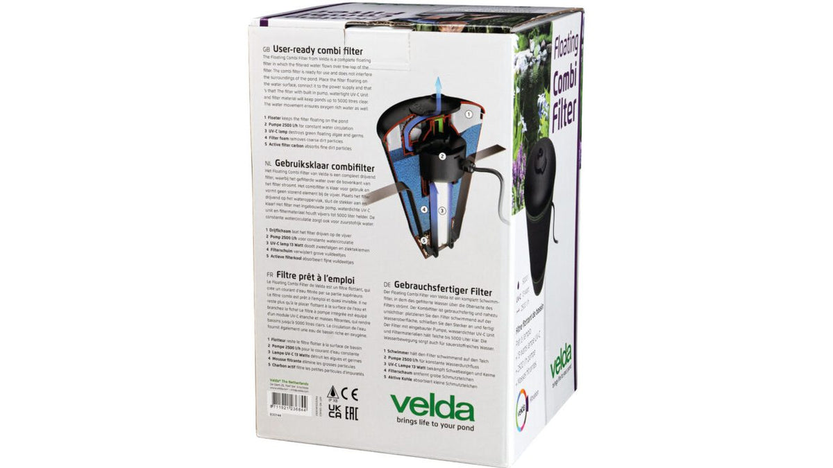 Floating Combi Filter 2500 - Filtre flottant - Velda