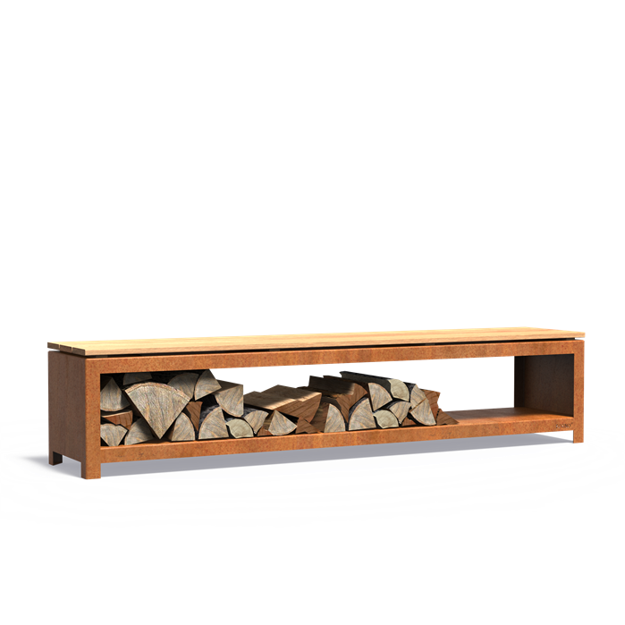 Banc range-bûches Stère - Aquigarden