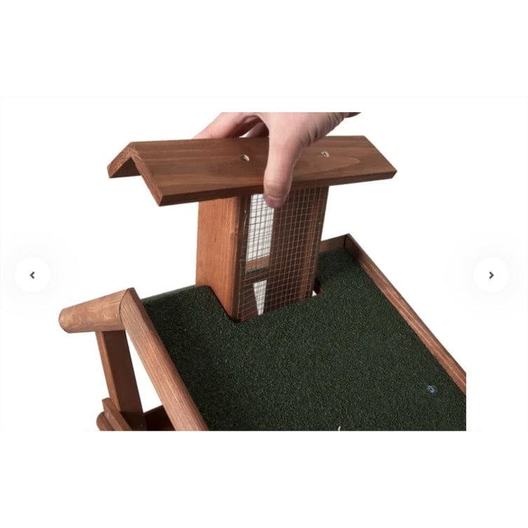 Benelux Nature Mangeoire pour oiseaux du jardin avec support en Bois 5400585012446 88503