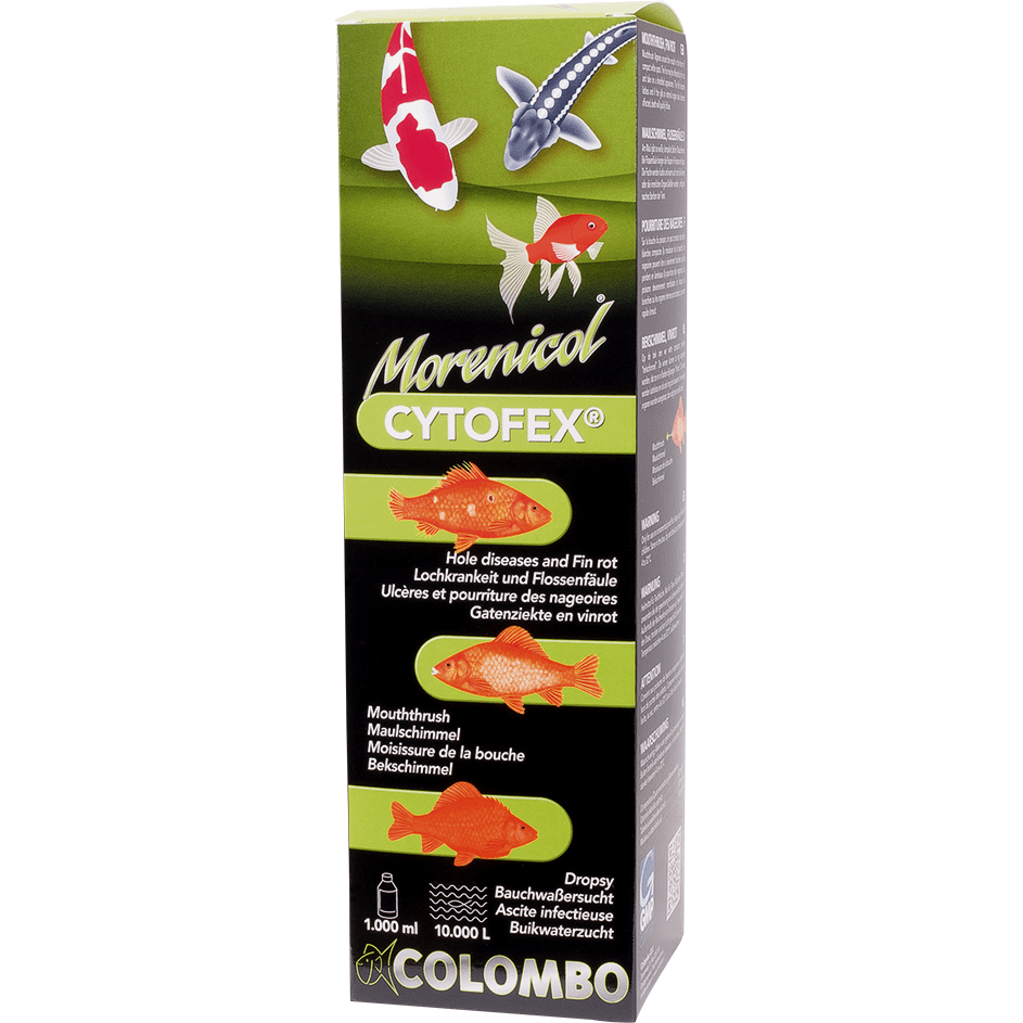 Colombo Traitements Cytofex 500ml/5.000litres - Contre les infections bactériennes - Morenicol Colombo 8715897025617 05020325