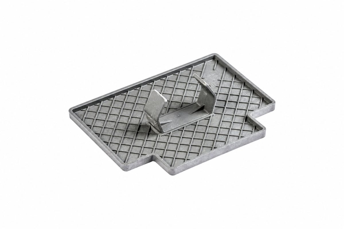 Plaque de couverture pour profil Ecoplanc Connect, lot de 2 - Ecoo — vue sur fond blanc