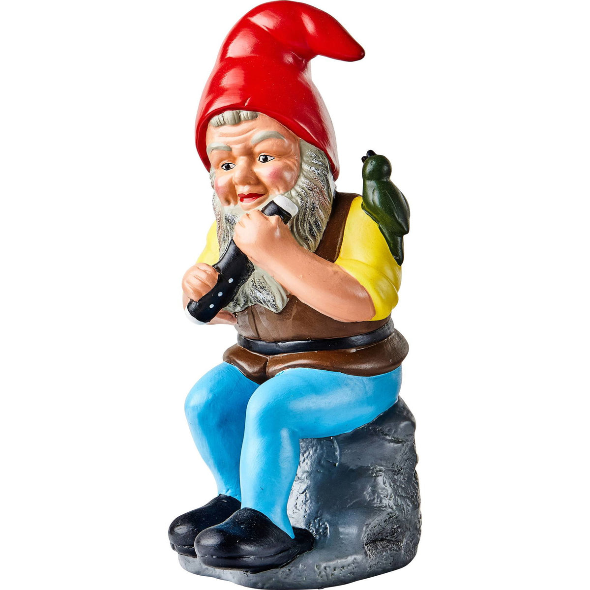 Nain de jardin WENDELIN Heissner flûtiste – 31 cm