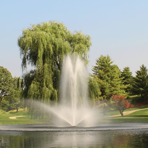 Fontaine flottante Kasco 5 CV, jet Linden