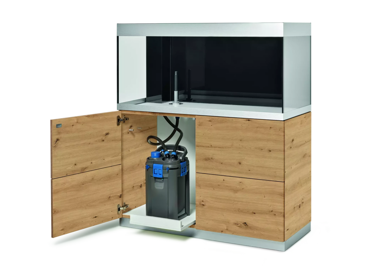 OASE HighLine 300 chêne naturel – aquarium et meuble – vue 2