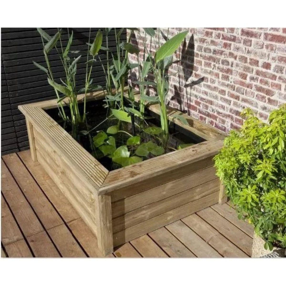 Ubbink Quadro Wood II 475 L – décor en bois